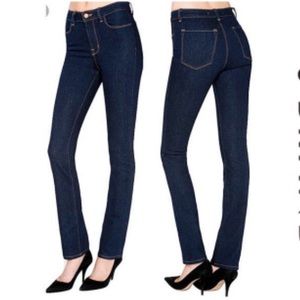 J Brand Indigo Bardot Pencil Jeans